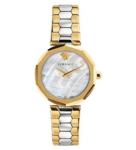 versace v-muse stainless steel watch|Versace V.